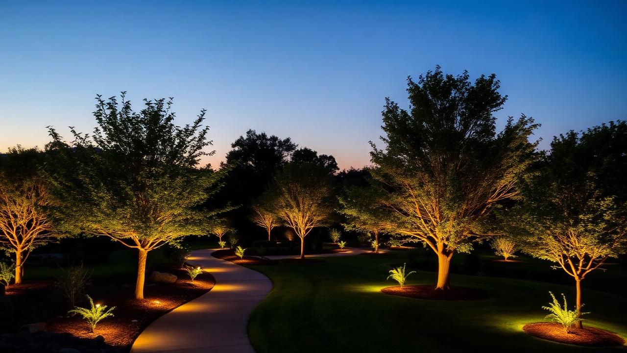 Outdoor Lighting Design with AI: How Your Landscape Looks at Night